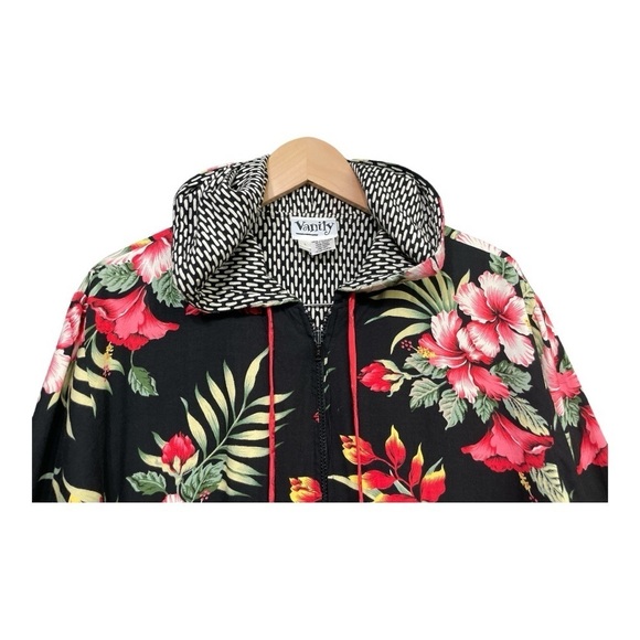 Vintage Vanity Floral Beaded Shell
Jacket Zip L - Picture 5 of 9